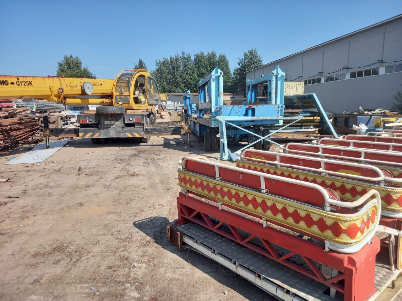 Перевозка циркового оборудования